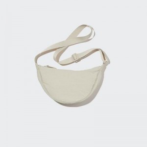 Bolsas Hombro Uniqlo Round Mini Mujer Blancas | 273646