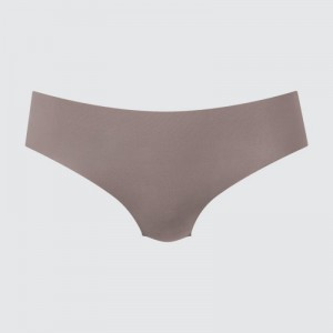 Bragas Uniqlo AIRism Ultra Seamless Regular Mujer Marrones | 4827369