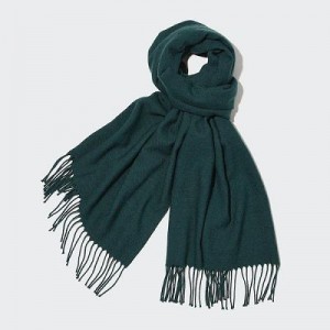 Bufandas Uniqlo HEATTECH Mujer Verde | 9767032