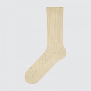 Calcetines Uniqlo Colorful 50 Hombre Beige | 2786860
