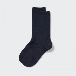 Calcetines Uniqlo HEATTECH 2-Way Mujer Azul Marino | 1867297