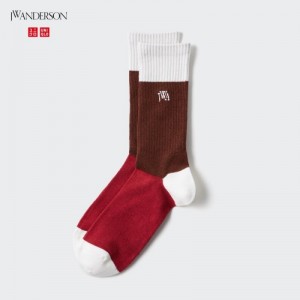 Calcetines Uniqlo HEATTECH Anti-Odor Mujer Marrones | 3911307