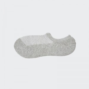 Calcetines Uniqlo Pile Low Cut Hombre Gris | 8815380