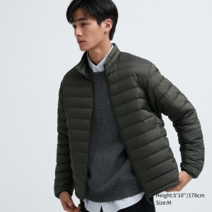 Chaquetas Uniqlo Ultra Light Down Hombre Verde Oliva | 9475177