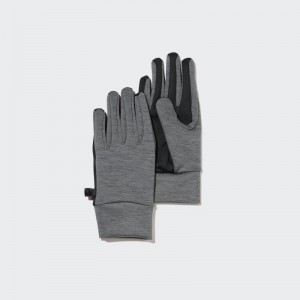 Guantes Uniqlo HEATTECH Lined Stretch Hombre Gris | 2848236