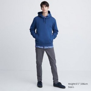 Jeans Uniqlo Ultra Stretch Color Mujer Gris | 7590530
