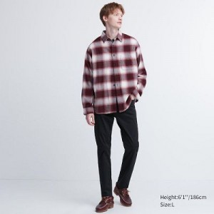Jeans Uniqlo Ultra Stretch Color Mujer Negras | 1878437