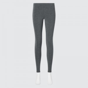 Leggins Uniqlo HEATTECH Ultra Warm Mujer Gris | 5674062