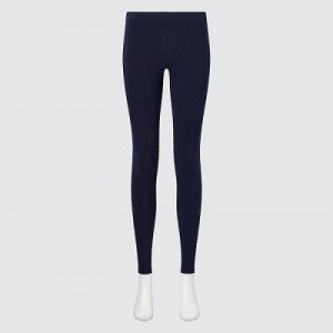 Leggins Uniqlo HEATTECH Ultra Warm Mujer Azul Marino | 2529455