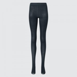 Mallas Uniqlo HEATTECH Mujer Gris | 317935