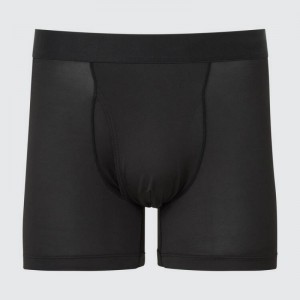 Ropa Interior Uniqlo Airism Boxers Hombre Negras | 2894861