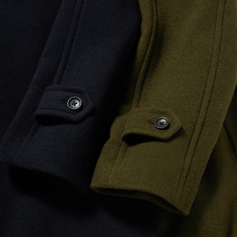 Abrigos Uniqlo Balmacaan Hombre Azul Marino | 3453085