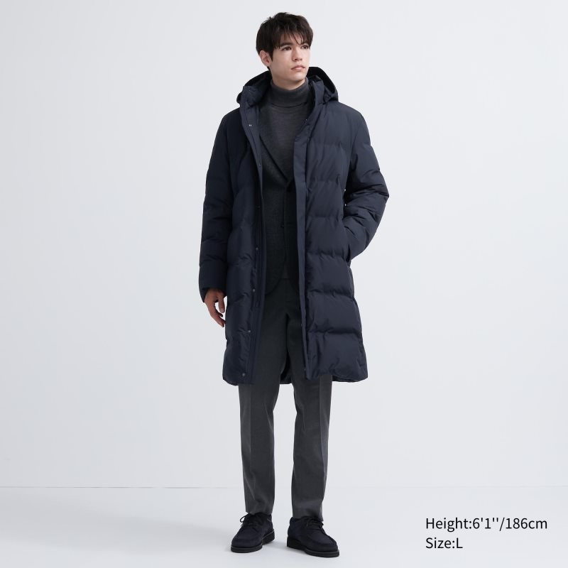 Abrigos Uniqlo Seamless Down Hombre Negras | 1862930