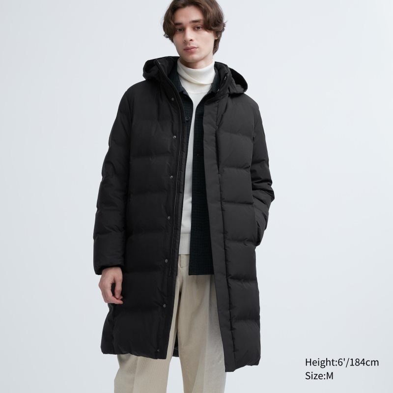 Abrigos Uniqlo Seamless Down Hombre Negras | 1862930