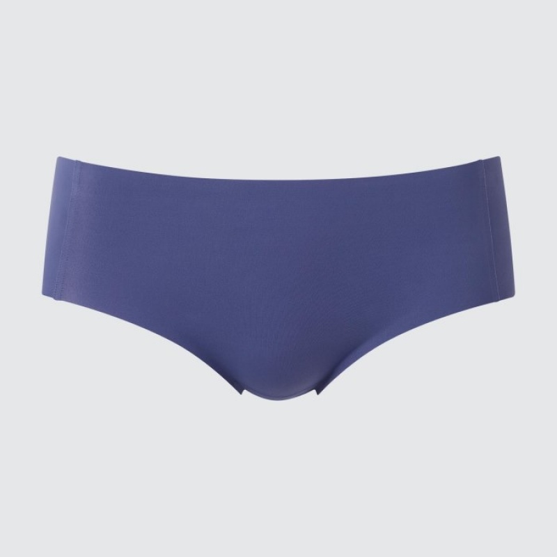 Bragas Uniqlo AIRism Ultra Seamless Hiphugger Mujer Azules | 6676990