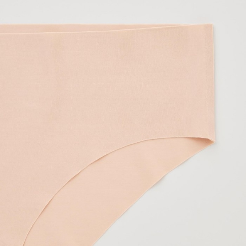 Bragas Uniqlo AIRism Ultra Seamless Regular Mujer Rosas | 6171412
