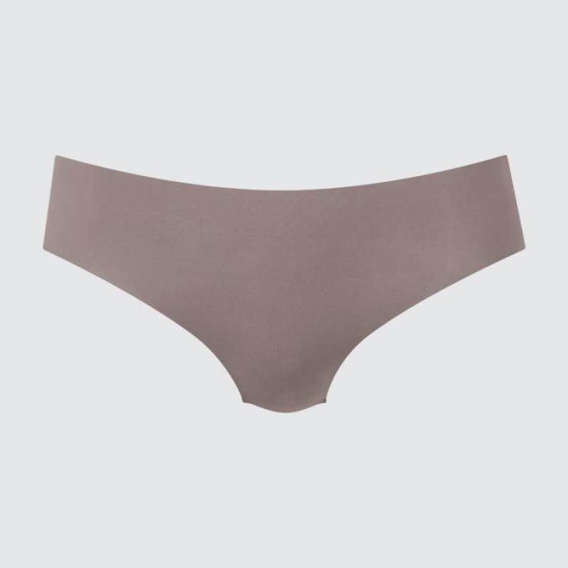 Bragas Uniqlo AIRism Ultra Seamless Regular Mujer Marrones | 4827369
