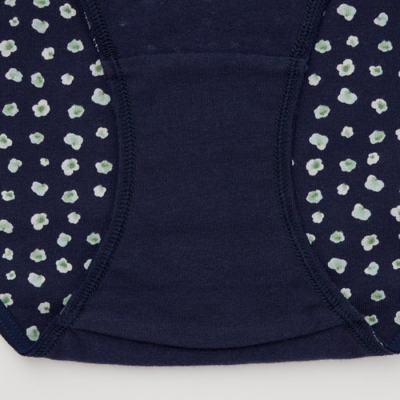 Bragas Uniqlo Mid-Rise Mujer Azul Marino | 1970155