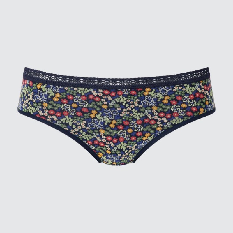 Bragas Uniqlo Mid-Rise Mujer Azul Marino | 4182682