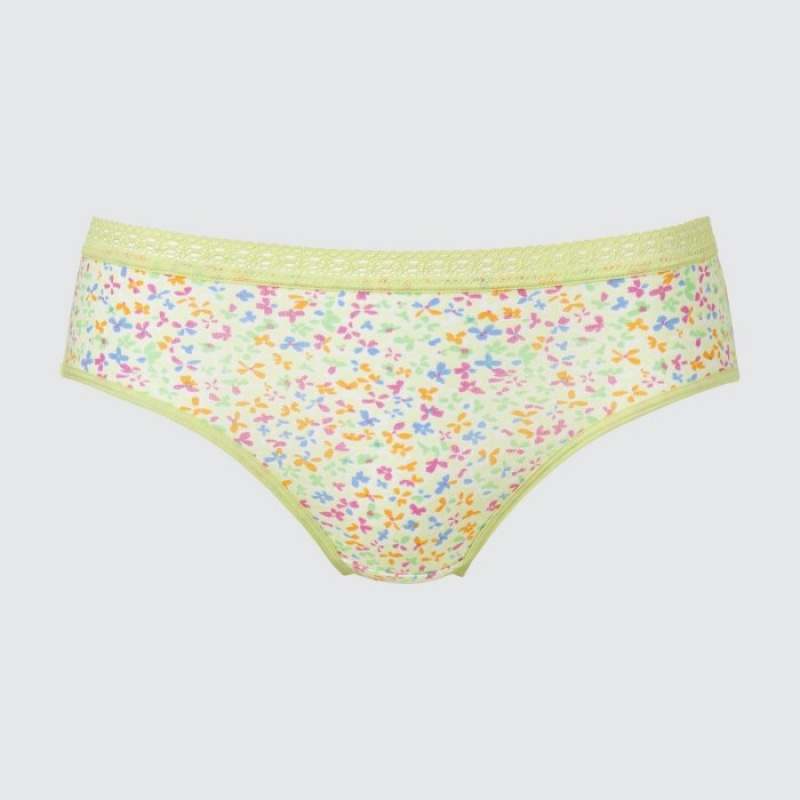 Bragas Uniqlo Mid Rise Mujer Amarillo | 1578005
