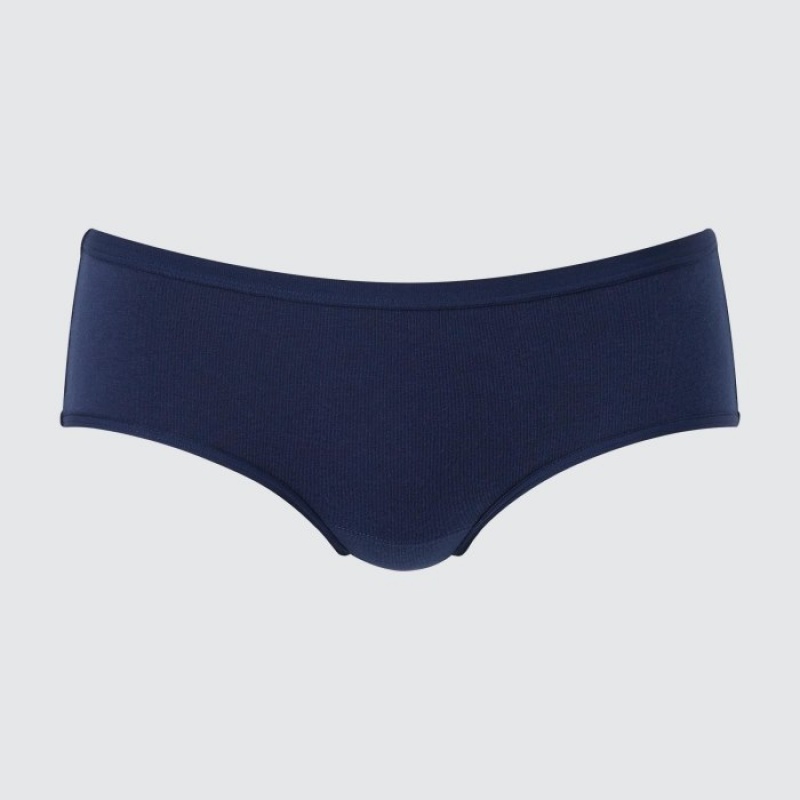 Bragas Uniqlo Plain Hip Huggers Mujer Azules | 3004049