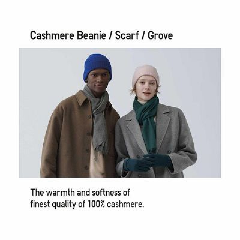 Bufandas Uniqlo Cashmere Mujer Verde | 7594190