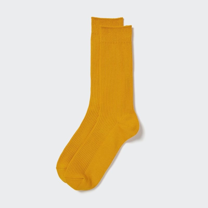 Calcetines Uniqlo Colorful 50 Hombre Amarillo | 2768039