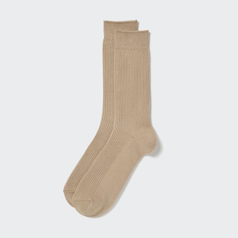 Calcetines Uniqlo Colorful 50 Hombre Beige | 3965988