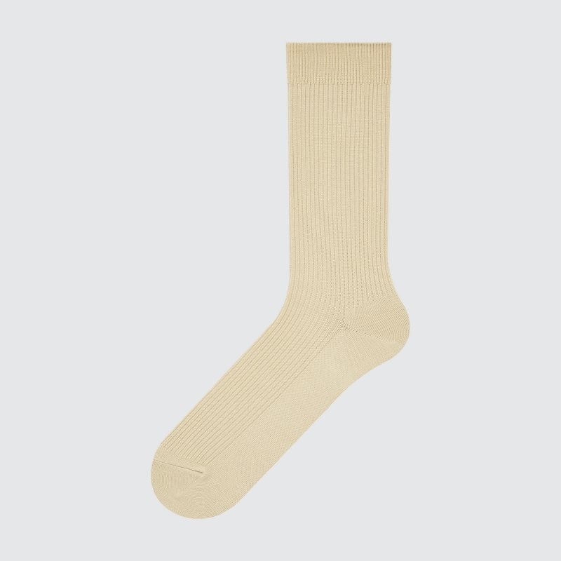 Calcetines Uniqlo Colorful 50 Hombre Beige | 2786860