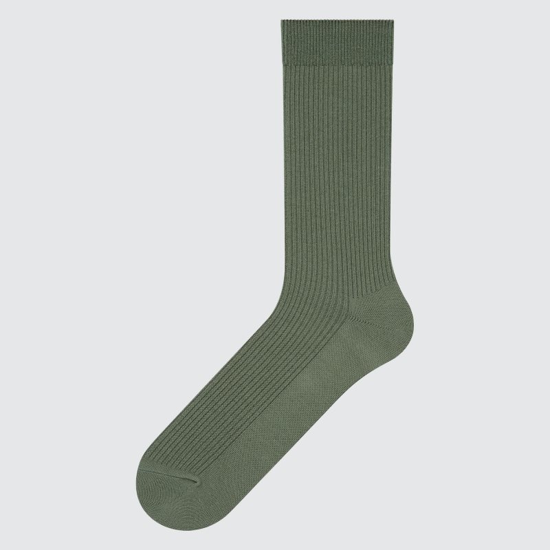 Calcetines Uniqlo Colorful 50 Hombre Verde | 7837521