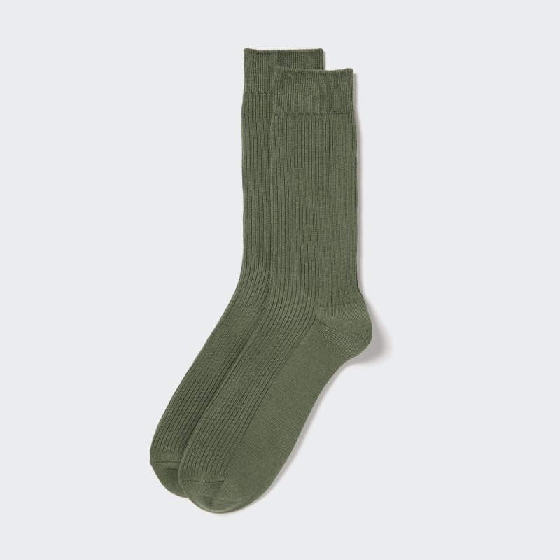 Calcetines Uniqlo Colorful 50 Hombre Verde | 3258212