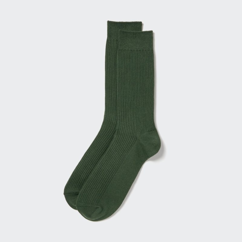 Calcetines Uniqlo Colorful 50 Hombre Verde | 4334687