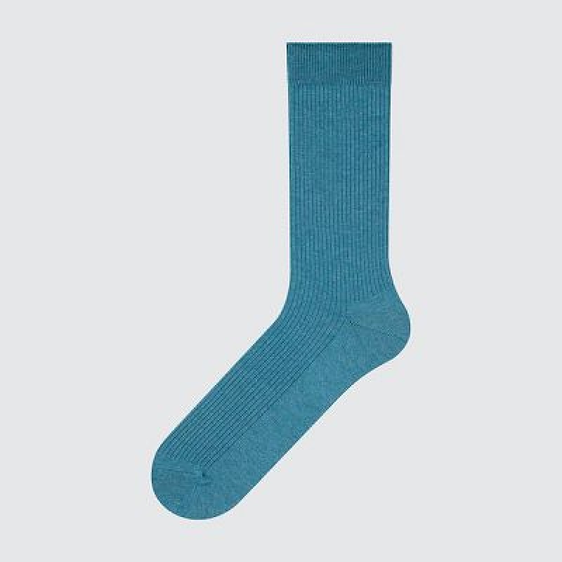 Calcetines Uniqlo Colorful 50 Mujer Azules | 1648324
