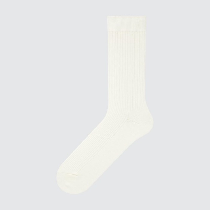 Calcetines Uniqlo Colorful 50 Mujer Blancas | 2305217