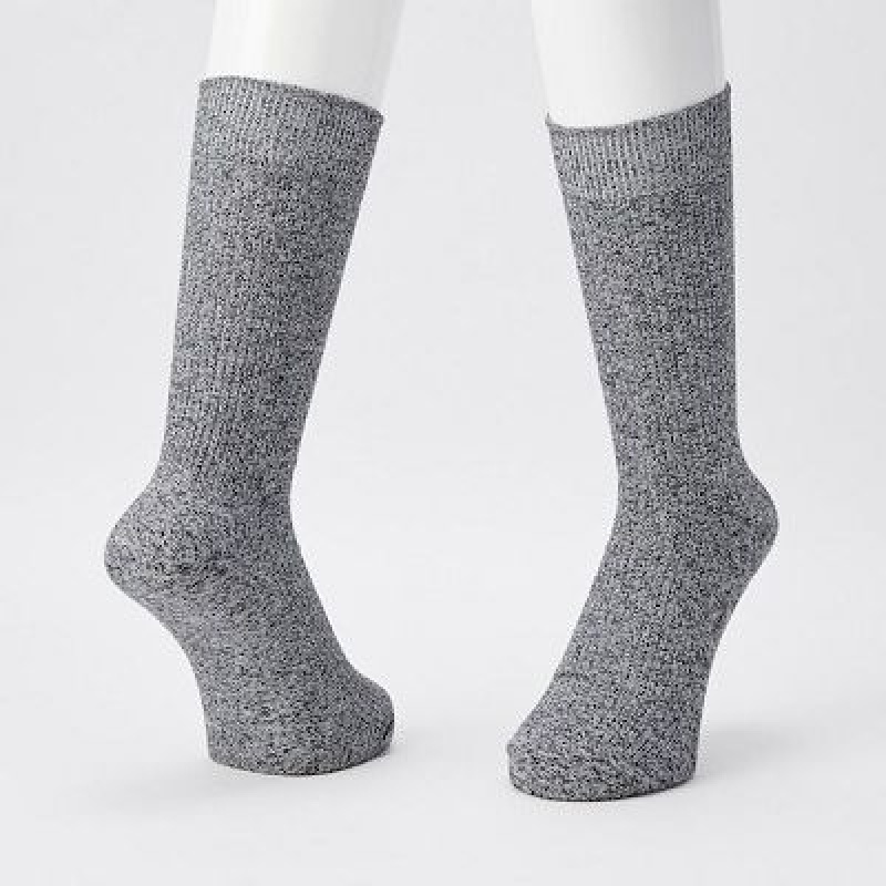 Calcetines Uniqlo Colorful 50 Mujer Gris | 5968111
