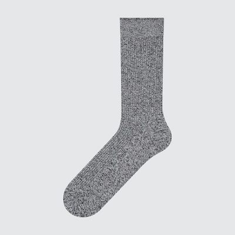 Calcetines Uniqlo Colorful 50 Mujer Gris | 5968111