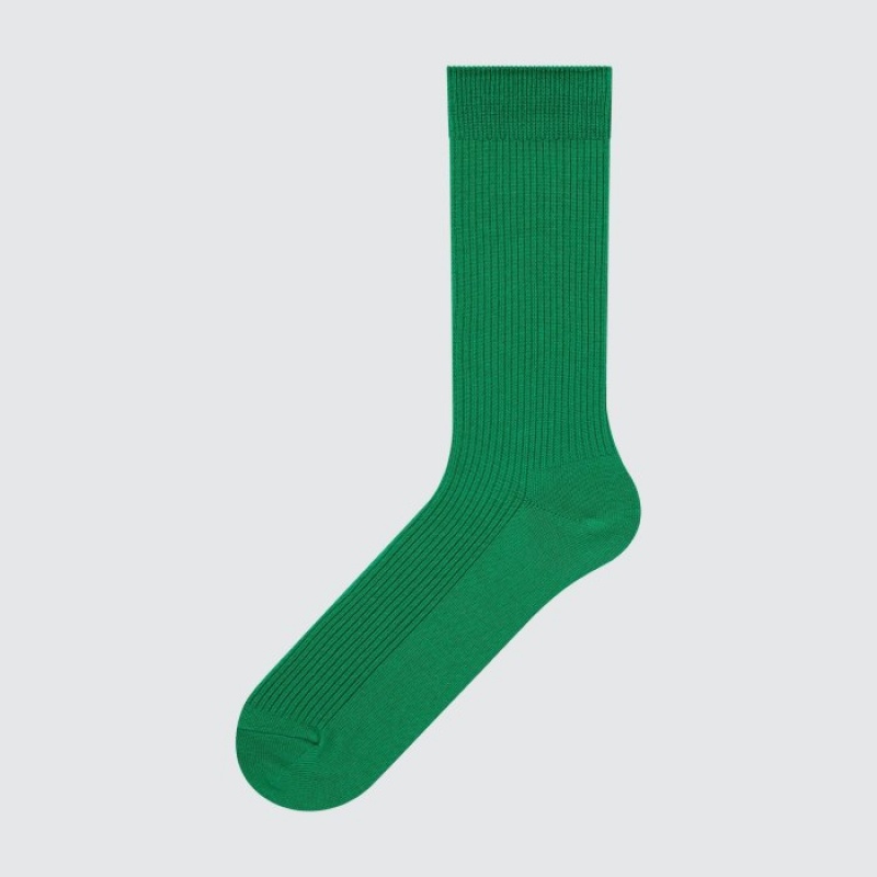 Calcetines Uniqlo Colorful 50 Mujer Verde | 14009