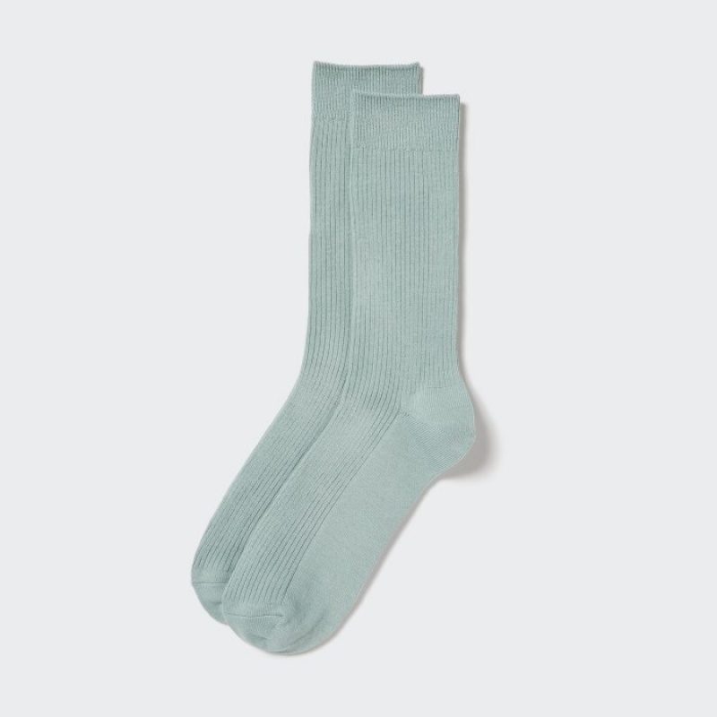 Calcetines Uniqlo Colorful 50 Mujer Verde | 3503746