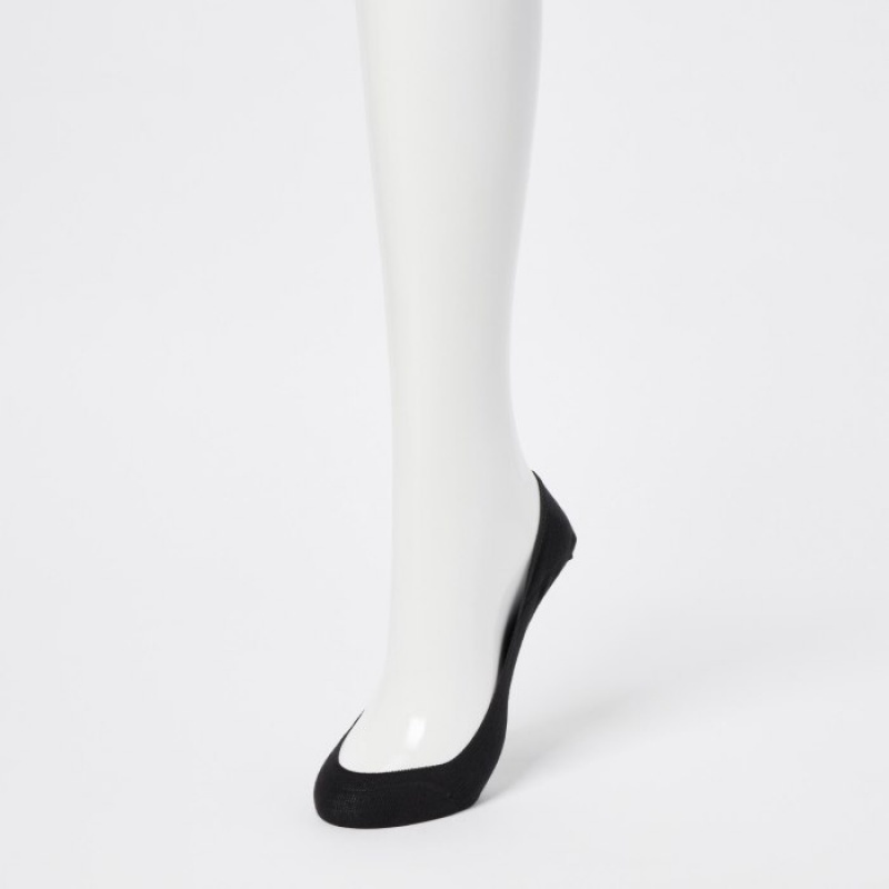 Calcetines Uniqlo Footsies 3 Pack Low Cut Mujer Blancas | 5614908