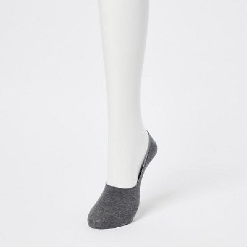 Calcetines Uniqlo Footsies (3 Pairs) Mujer Gris | 4635334