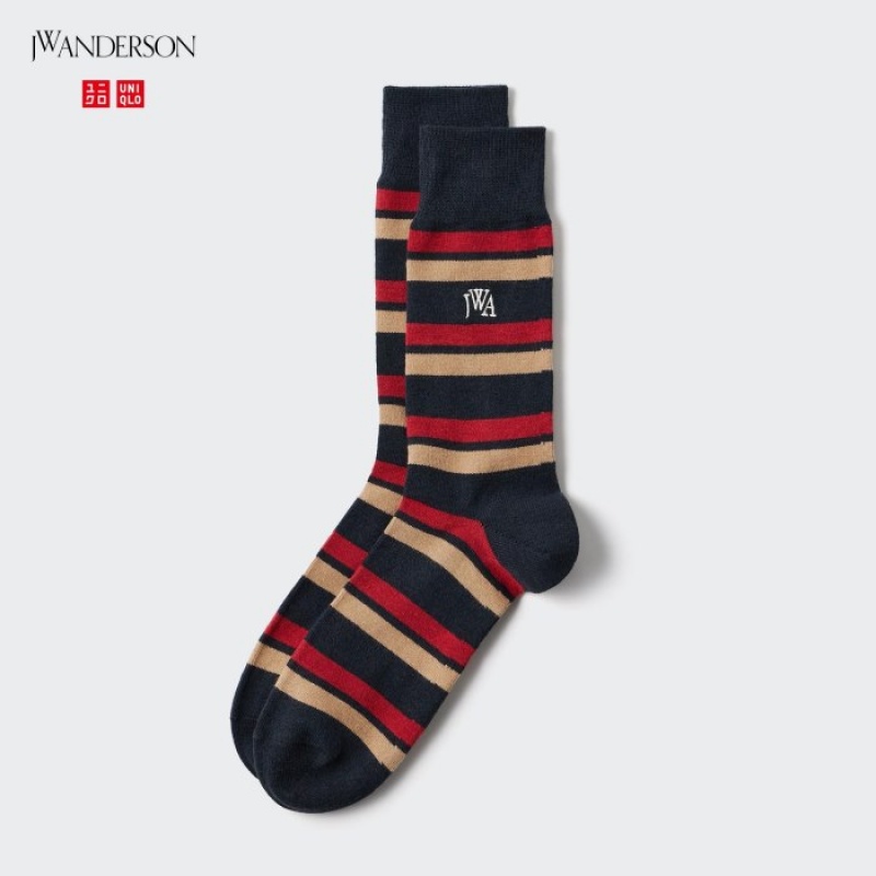 Calcetines Uniqlo HEATTECH Anti-Odor Mujer Azul Marino | 9459784
