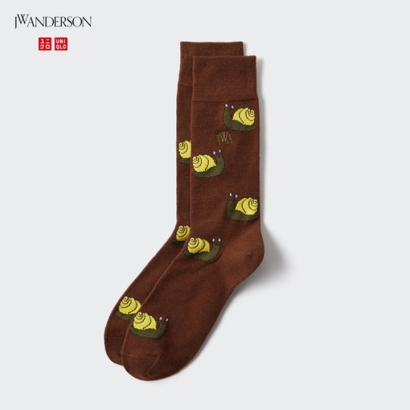 Calcetines Uniqlo HEATTECH Anti-Odor Mujer Marrones | 4756265
