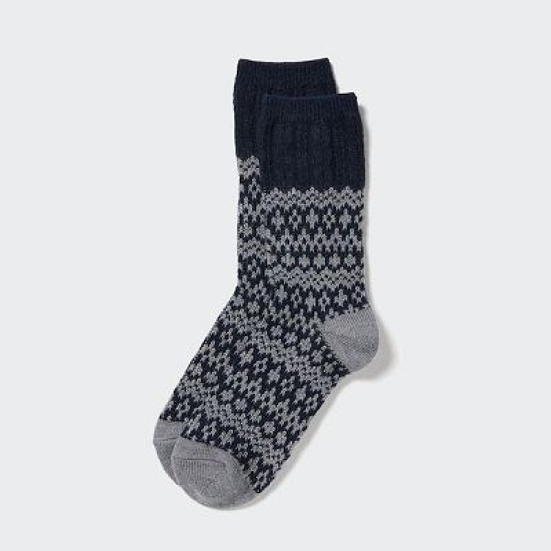 Calcetines Uniqlo HEATTECH Mujer Azul Marino | 2409473