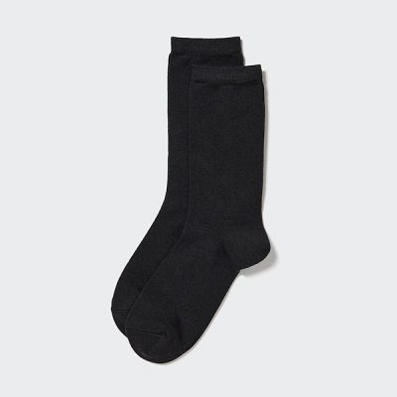 Calcetines Uniqlo HEATTECH Mujer Negras | 5396587