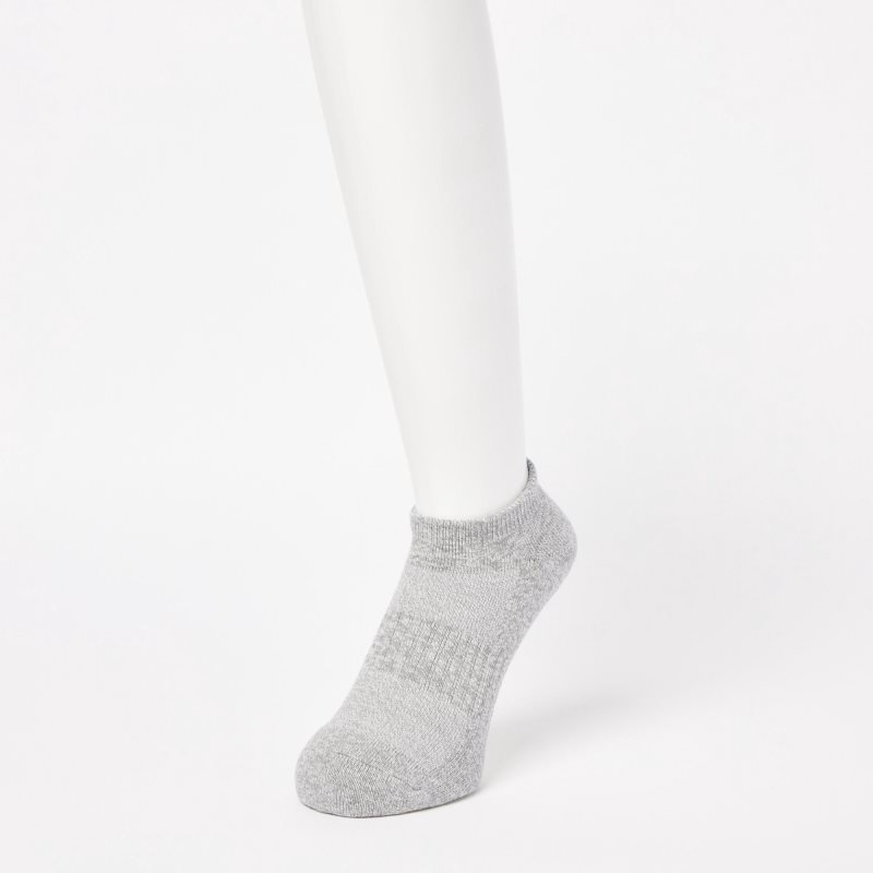 Calcetines Uniqlo Heattech Pile Short Hombre Gris | 4220972