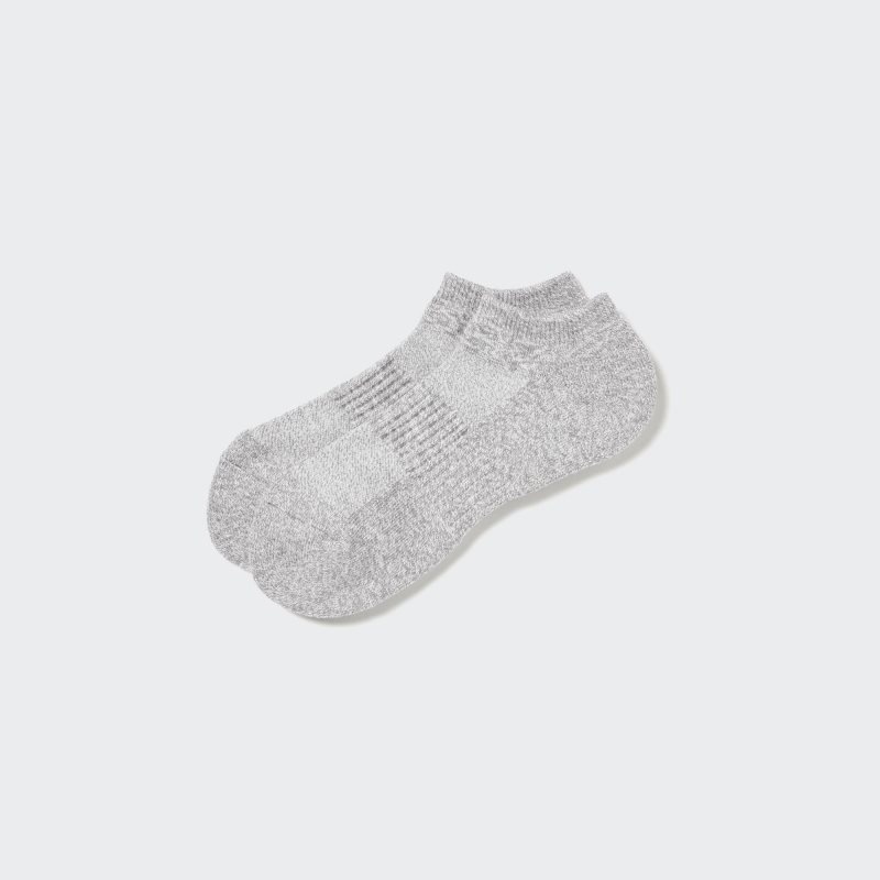 Calcetines Uniqlo Heattech Pile Short Hombre Gris | 4220972