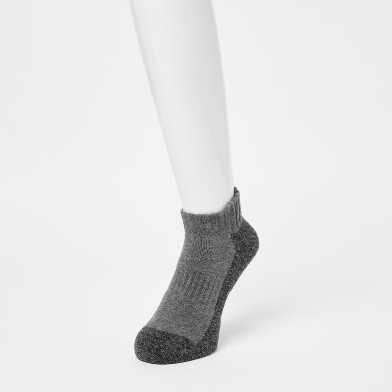 Calcetines Uniqlo Heattech Short Hombre Gris | 3580972