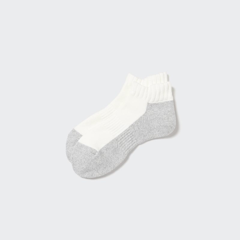 Calcetines Uniqlo Heattech Short Hombre Blancas | 9690470