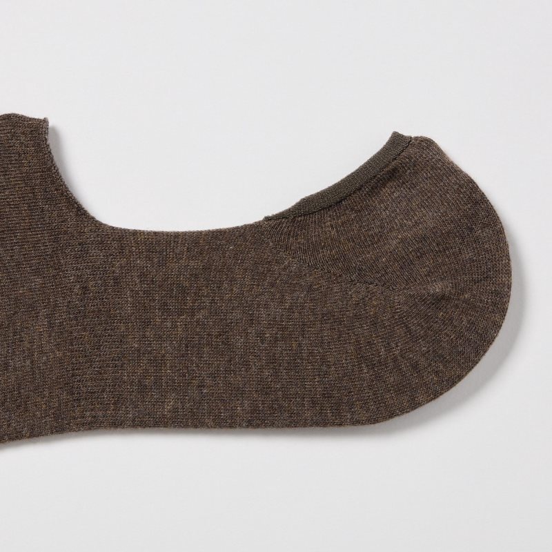 Calcetines Uniqlo Low Cut Hombre Marrones | 2615745