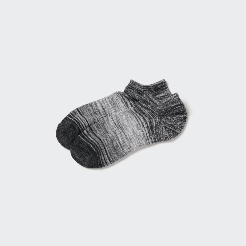 Calcetines Uniqlo Melange Short Hombre Gris | 1868599